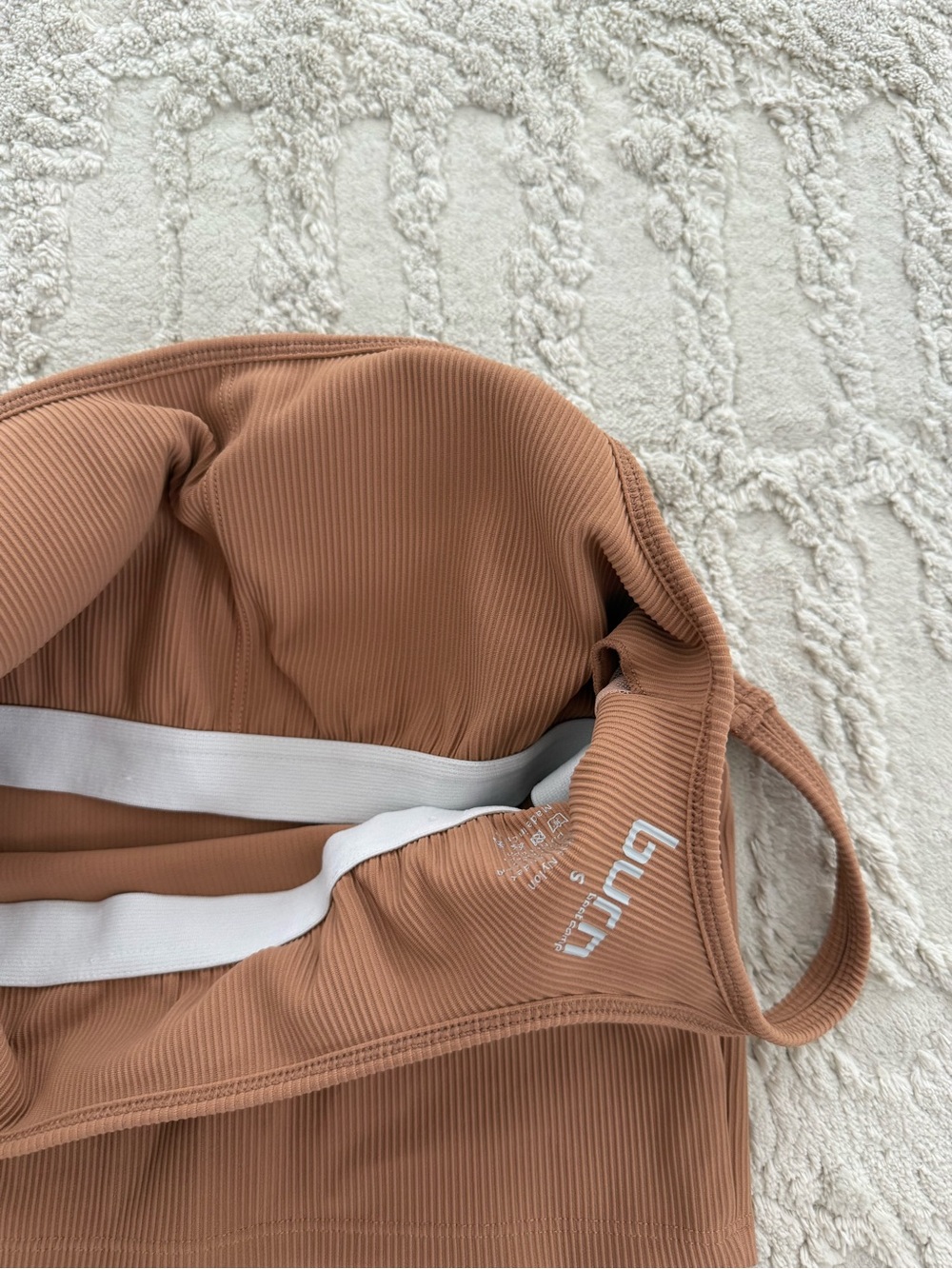 Burn Boot Camp Ribbed Crop Tank - Picture 5 of 5
